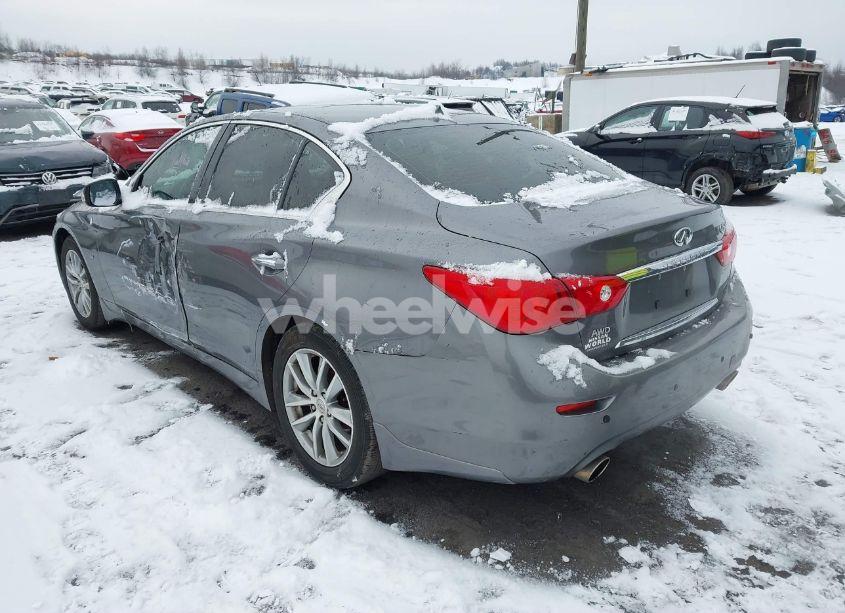 Photo 3 of 2014 Infiniti Q50 PREMIUM (VIN JN1BV7AR3EM685369)