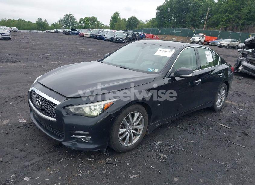 Photo 2 of 2014 Infiniti Q50 PREMIUM (VIN JN1BV7AR3EM697330)