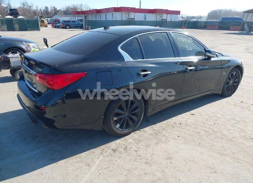Photo 4 of 2015 Infiniti Q50 PREMIUM (VIN JN1BV7AR3FM395778)