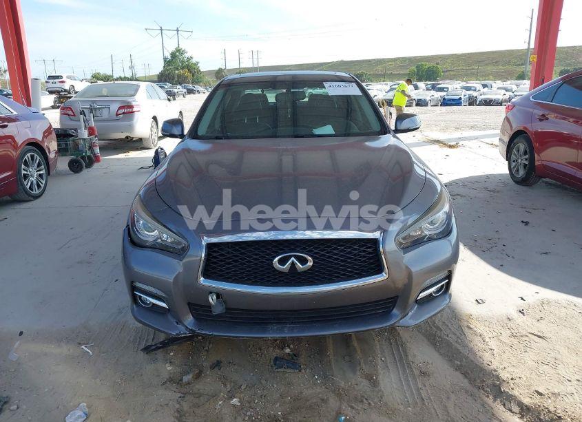Photo 12 of 2015 Infiniti Q50 PREMIUM (VIN JN1BV7AR3FM396011)