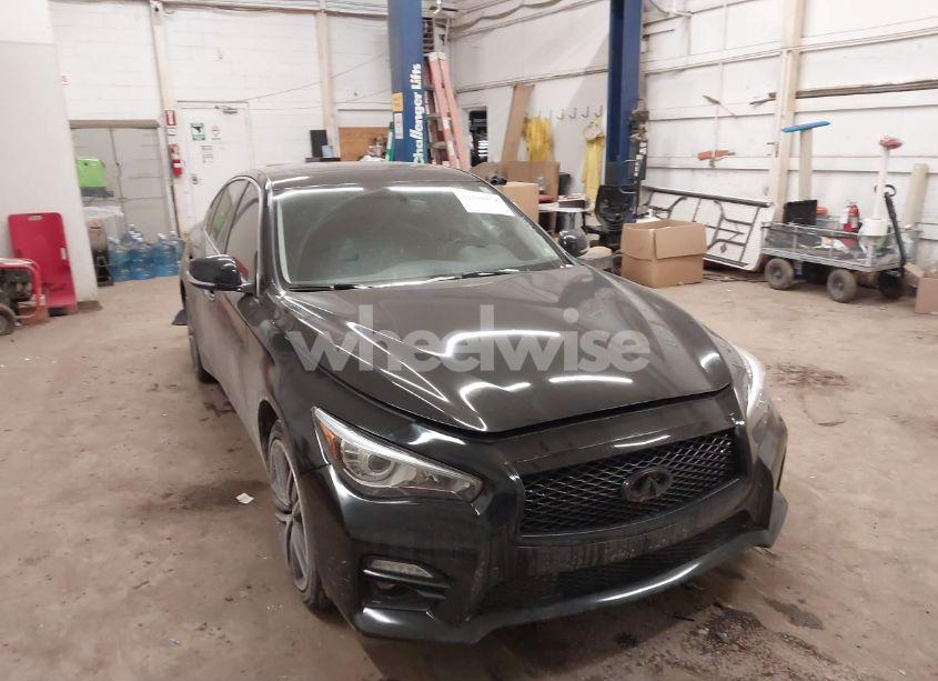 2015 Infiniti Q50 PREMIUM/SPORT (VIN JN1BV7AR3FM398163) main photo
