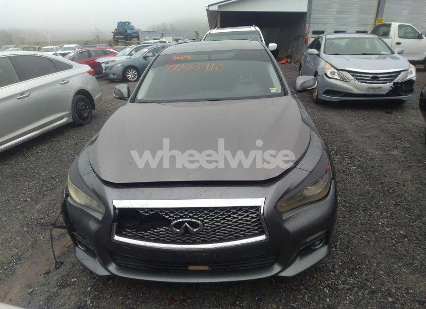 Photo 12 of 2014 Infiniti Q50 PREMIUM (VIN JN1BV7AR4EM683632)