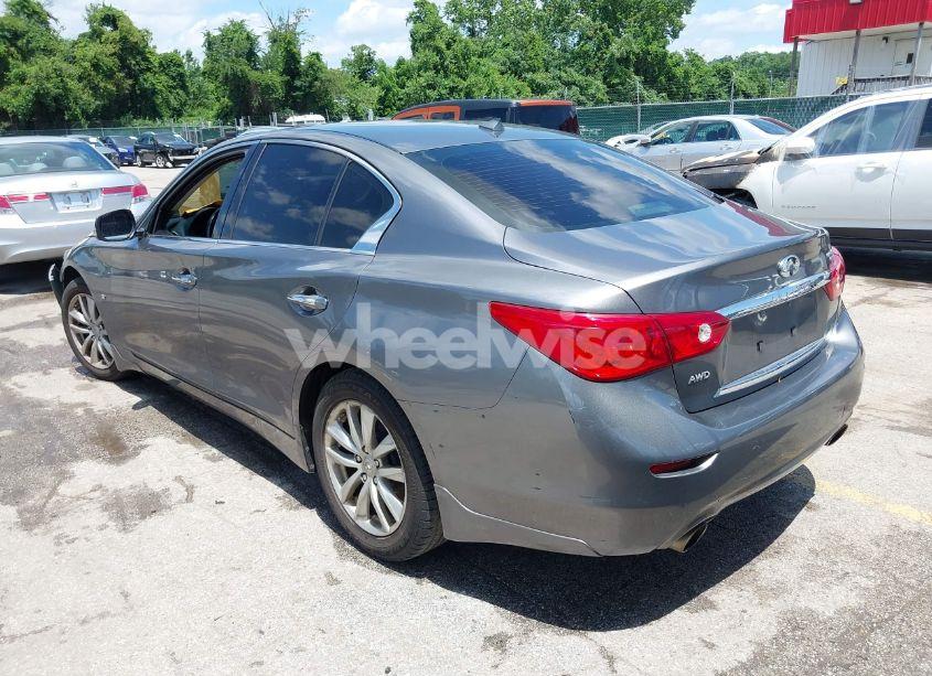 Photo 3 of 2014 Infiniti Q50 PREMIUM (VIN JN1BV7AR4EM683887)