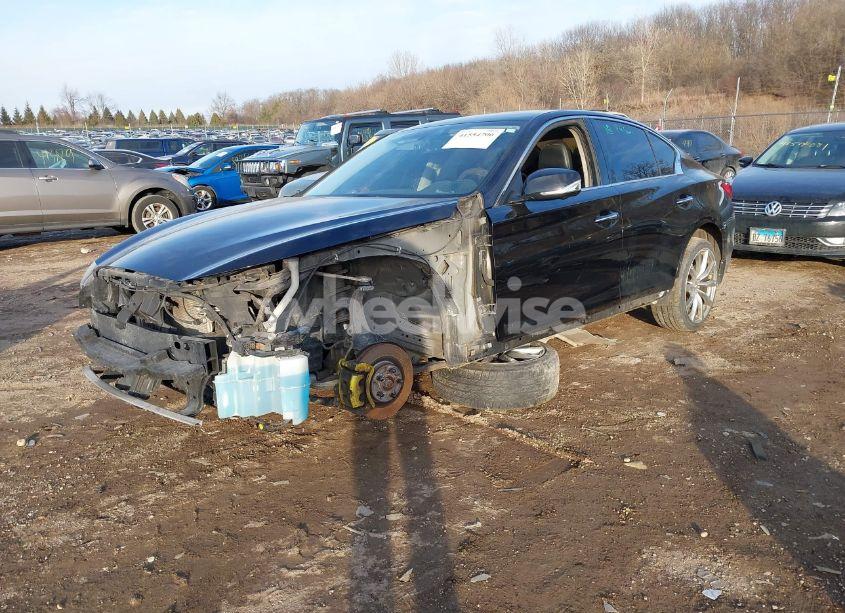 Photo 2 of 2014 Infiniti Q50 PREMIUM (VIN JN1BV7AR4EM699913)