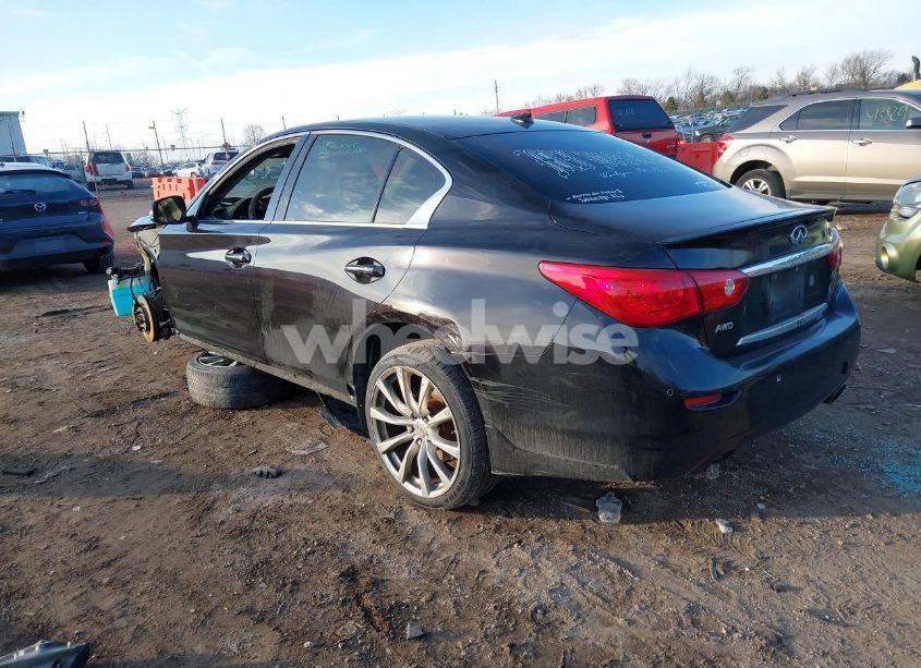 Photo 3 of 2014 Infiniti Q50 PREMIUM (VIN JN1BV7AR4EM699913)