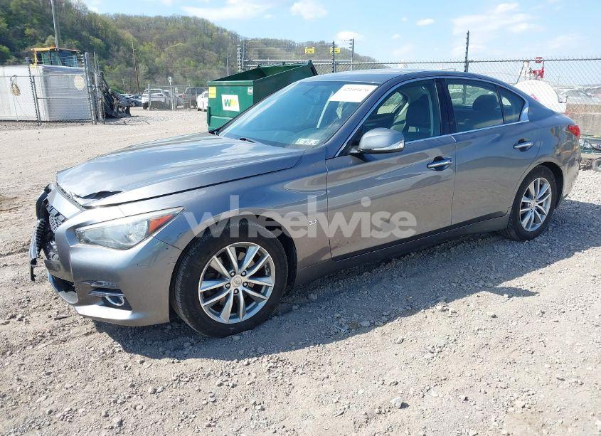 Photo 2 of 2014 Infiniti Q50 PREMIUM (VIN JN1BV7AR4EM700333)