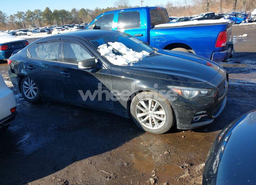 2015 Infiniti Q50 PREMIUM/SPORT (VIN JN1BV7AR4FM390010) main photo