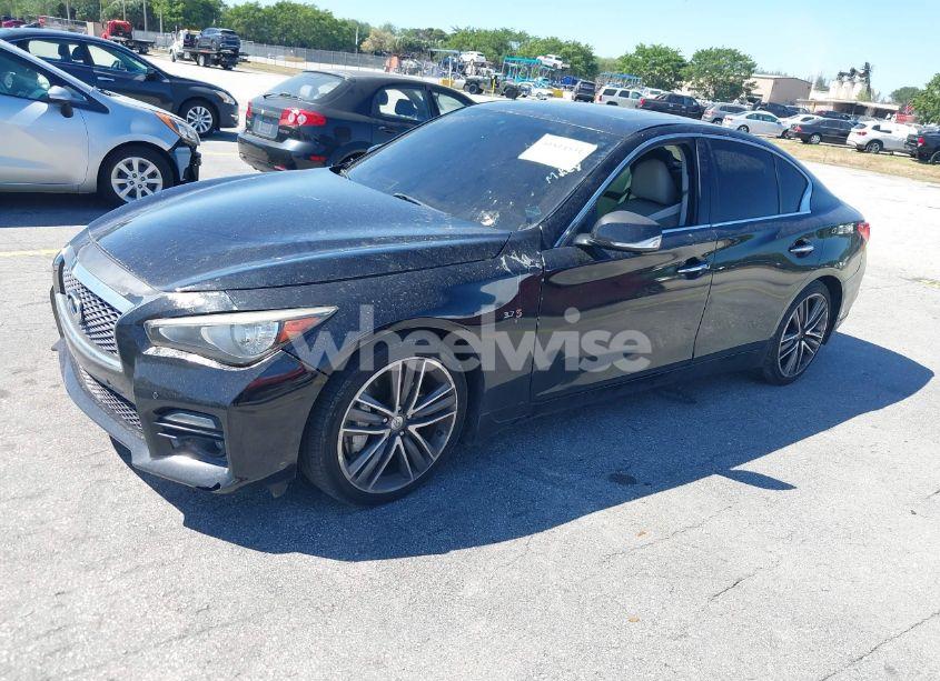 Photo 2 of 2015 Infiniti Q50 SPORT (VIN JN1BV7AR4FM410112)