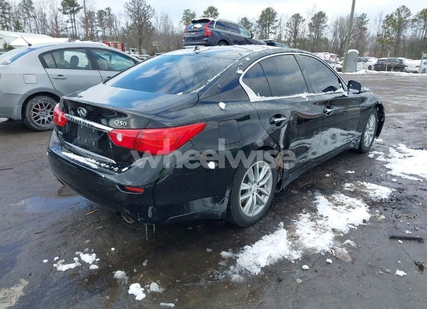 Photo 4 of 2015 Infiniti Q50 PREMIUM (VIN JN1BV7AR4FM411308)