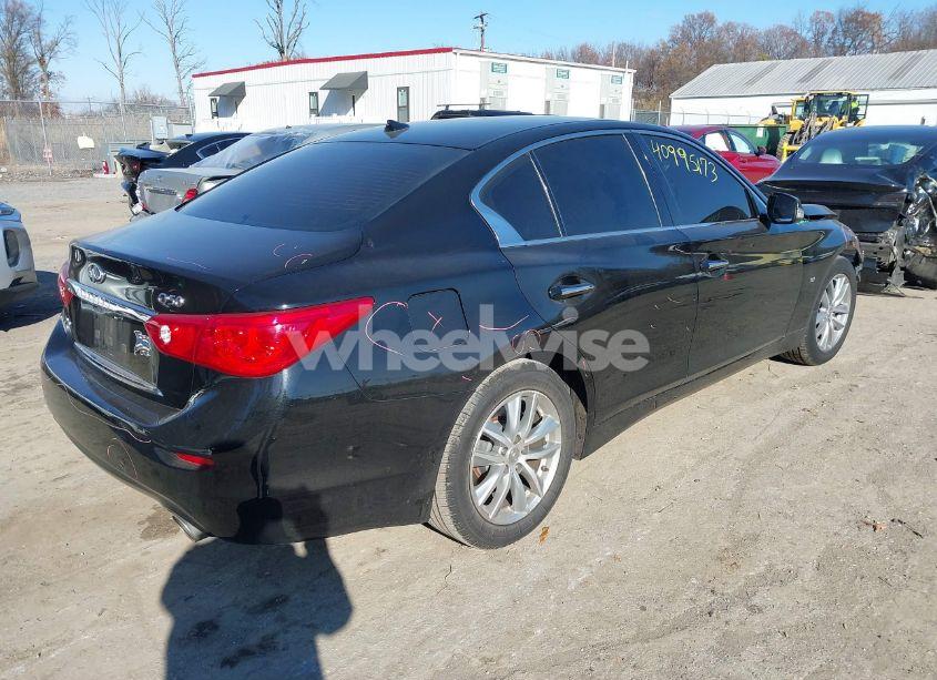 Photo 4 of 2015 Infiniti Q50 PREMIUM (VIN JN1BV7AR4FM419408)