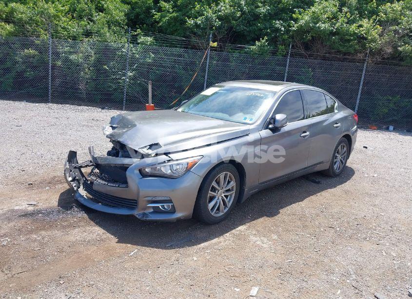 Photo 2 of 2014 Infiniti Q50 PREMIUM (VIN JN1BV7AR5EM684966)