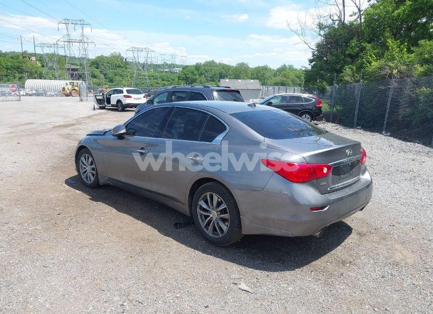 Photo 3 of 2014 Infiniti Q50 PREMIUM (VIN JN1BV7AR5EM684966)