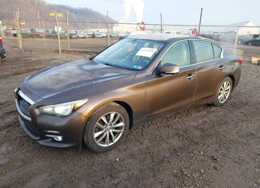 Photo 2 of 2014 Infiniti Q50 PREMIUM (VIN JN1BV7AR5EM690573)