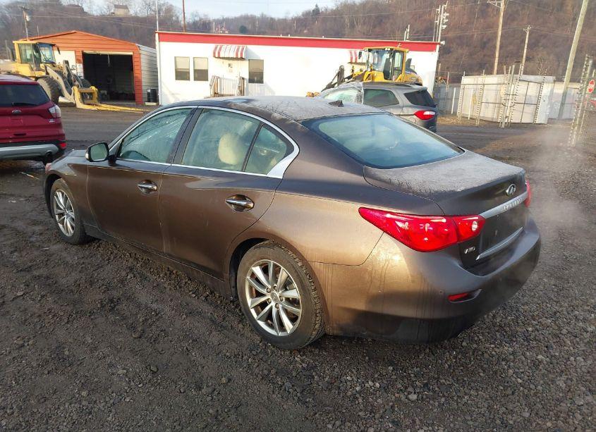 Photo 3 of 2014 Infiniti Q50 PREMIUM (VIN JN1BV7AR5EM690573)