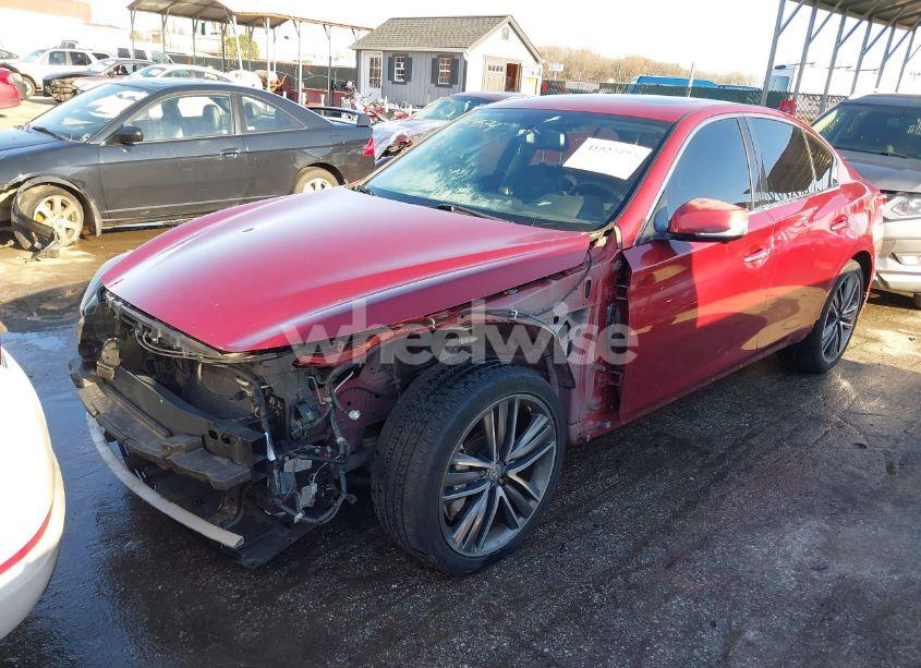 Photo 2 of 2014 Infiniti Q50 SPORT (VIN JN1BV7AR5EM690783)