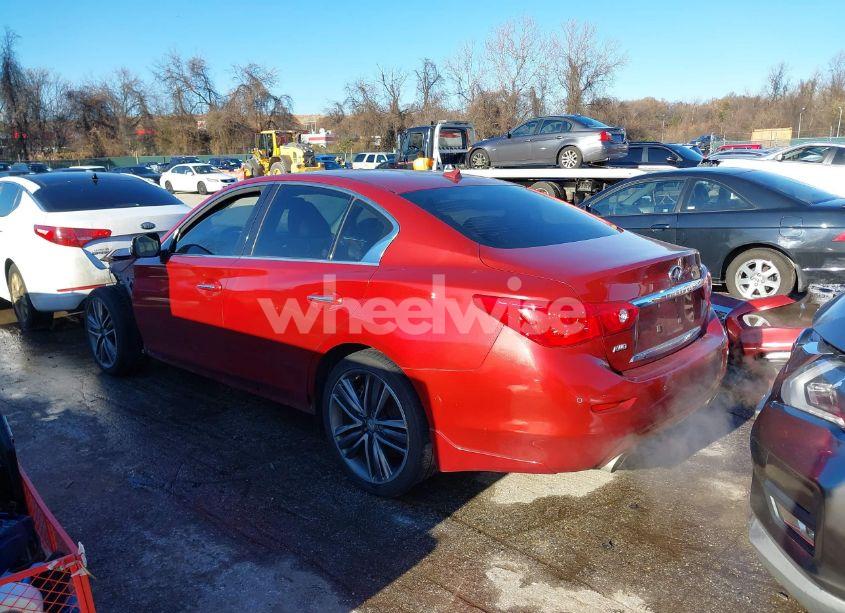 Photo 3 of 2014 Infiniti Q50 SPORT (VIN JN1BV7AR5EM690783)