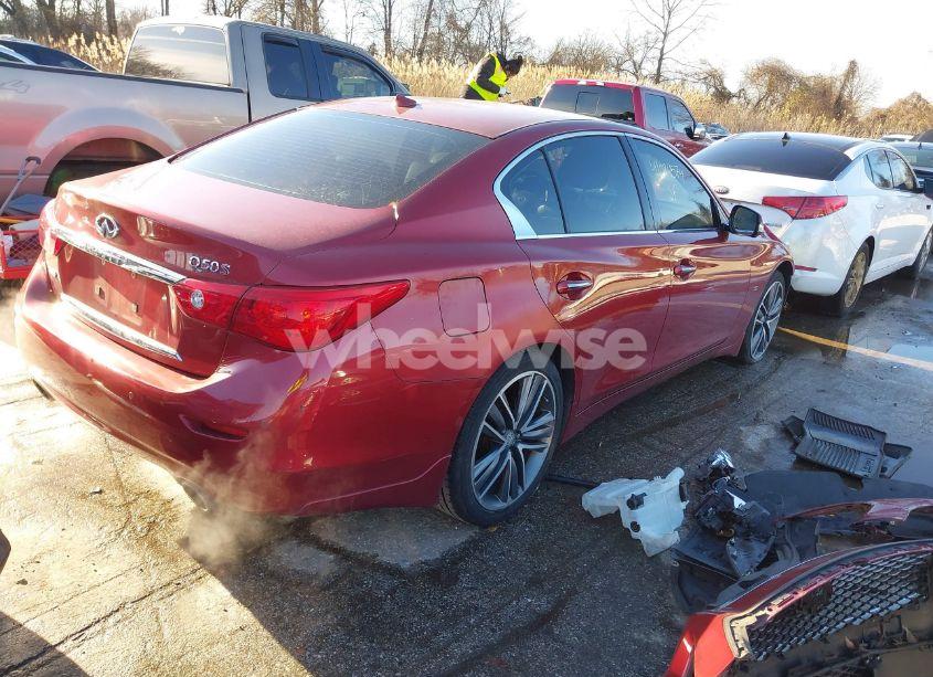Photo 4 of 2014 Infiniti Q50 SPORT (VIN JN1BV7AR5EM690783)