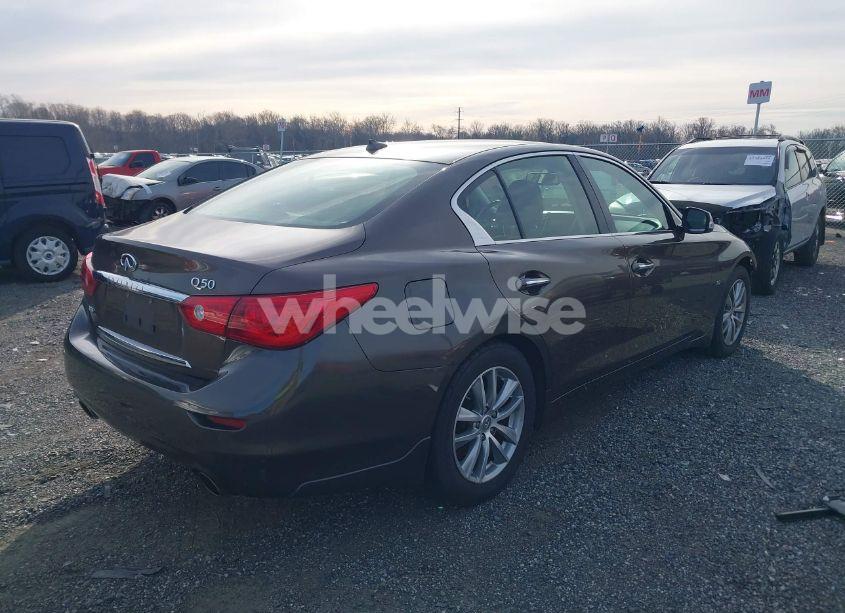 Photo 4 of 2015 Infiniti Q50 PREMIUM (VIN JN1BV7AR5FM391165)