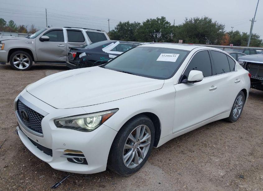 Photo 2 of 2014 Infiniti Q50 PREMIUM (VIN JN1BV7AR6EM684037)