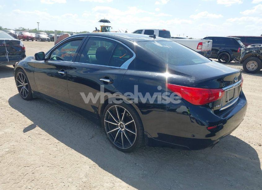 Photo 3 of 2014 Infiniti Q50 PREMIUM/SPORT (VIN JN1BV7AR6EM697533)