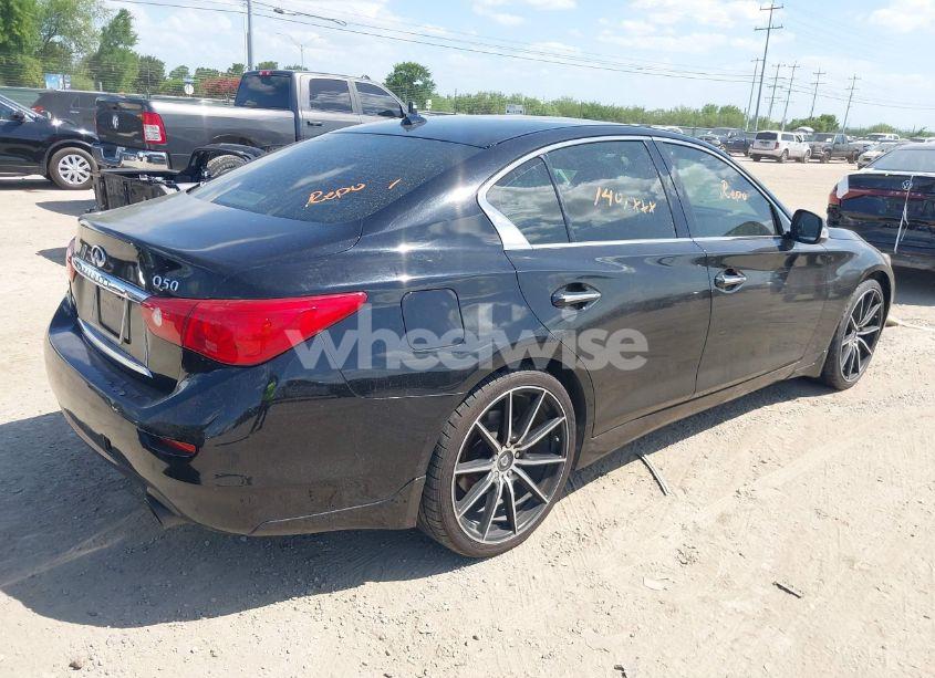 Photo 4 of 2014 Infiniti Q50 PREMIUM/SPORT (VIN JN1BV7AR6EM697533)