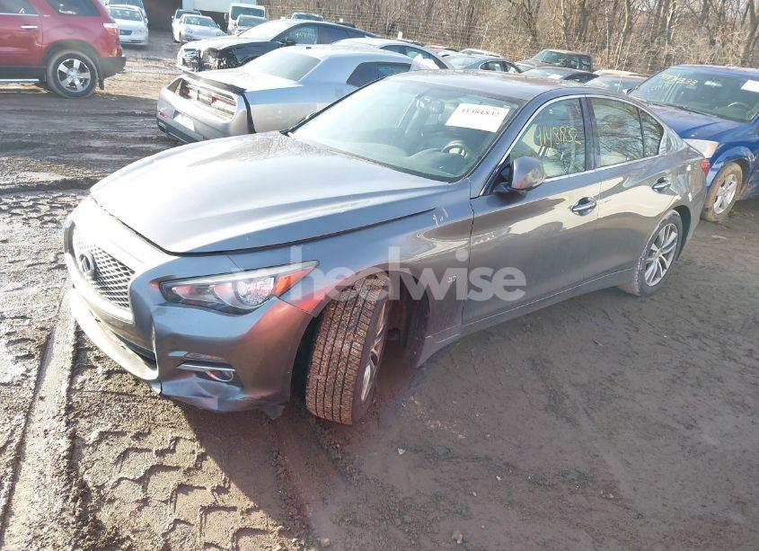 Photo 2 of 2014 Infiniti Q50 PREMIUM (VIN JN1BV7AR7EM687996)