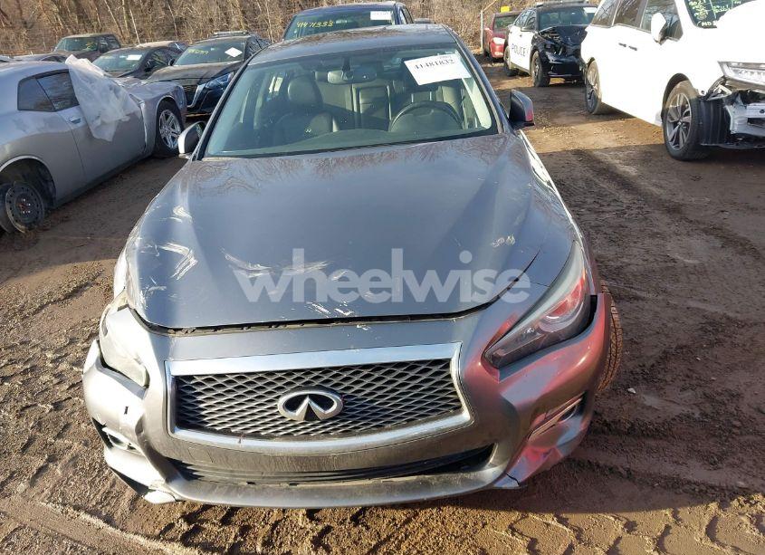 Photo 6 of 2014 Infiniti Q50 PREMIUM (VIN JN1BV7AR7EM687996)
