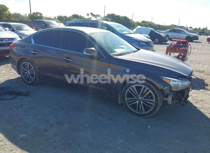 2014 Infiniti Q50 PREMIUM (VIN JN1BV7AR8EM686758) main photo