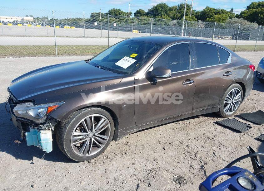 Photo 2 of 2014 Infiniti Q50 PREMIUM (VIN JN1BV7AR8EM686758)