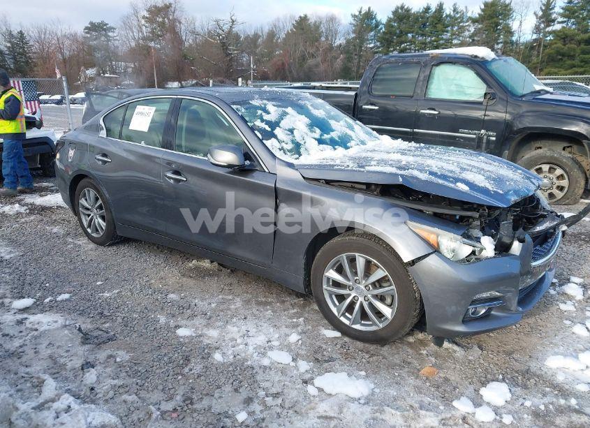 2014 Infiniti Q50 PREMIUM (VIN JN1BV7AR8EM689983) main photo