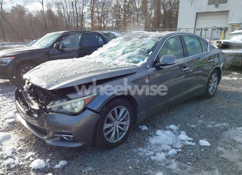 Photo 2 of 2014 Infiniti Q50 PREMIUM (VIN JN1BV7AR8EM689983)