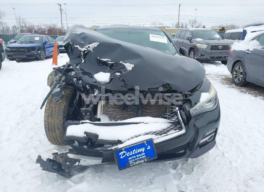 Photo 6 of 2015 Infiniti Q50 PREMIUM (VIN JN1BV7AR8FM394884)