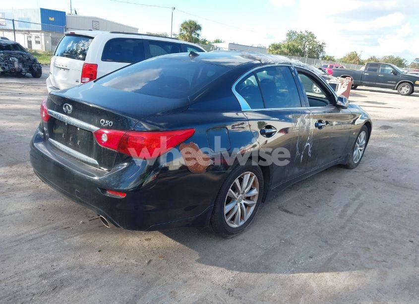 Photo 4 of 2015 Infiniti Q50 (VIN JN1BV7AR8FM412252)