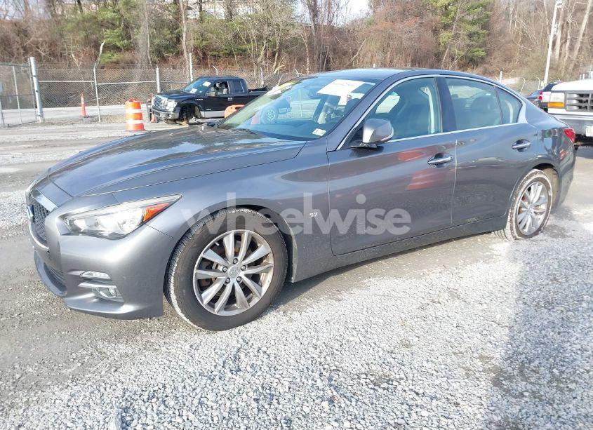 Photo 2 of 2015 Infiniti Q50 PREMIUM (VIN JN1BV7AR8FM416527)