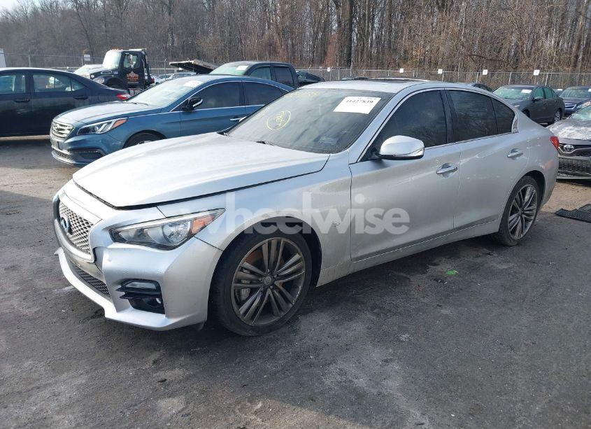 Photo 2 of 2015 Infiniti Q50 SPORT (VIN JN1BV7AR8FM417712)