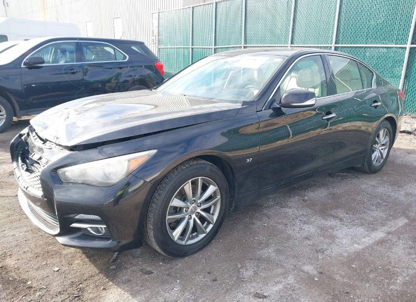 Photo 2 of 2014 Infiniti Q50 PREMIUM (VIN JN1BV7AR9EM688552)