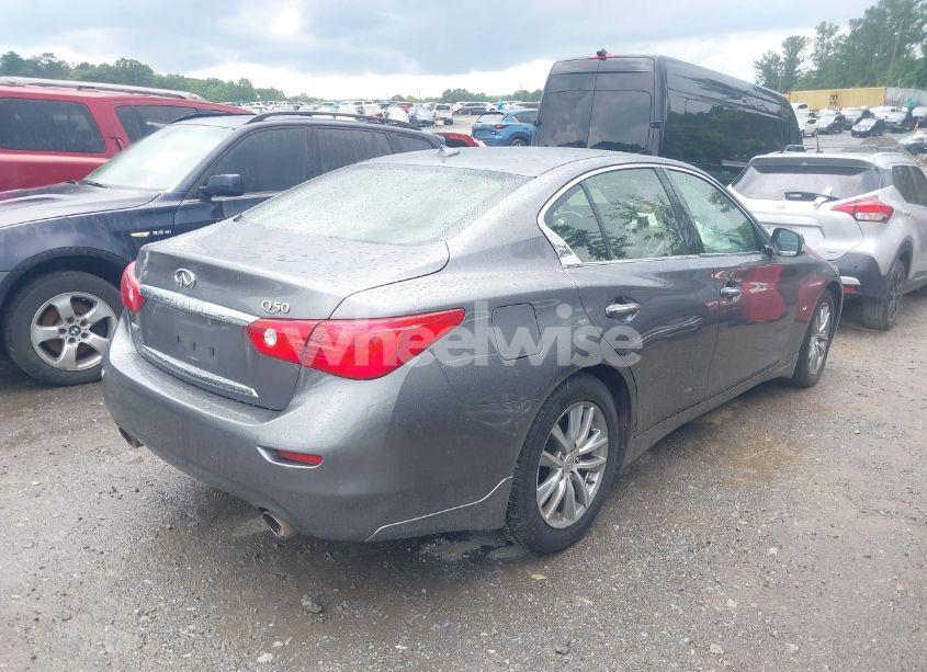 Photo 4 of 2014 Infiniti Q50 PREMIUM (VIN JN1BV7AR9EM705351)