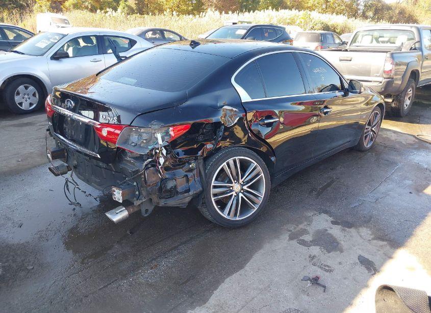 Photo 4 of 2014 Infiniti Q50 PREMIUM (VIN JN1BV7AR9EM707603)