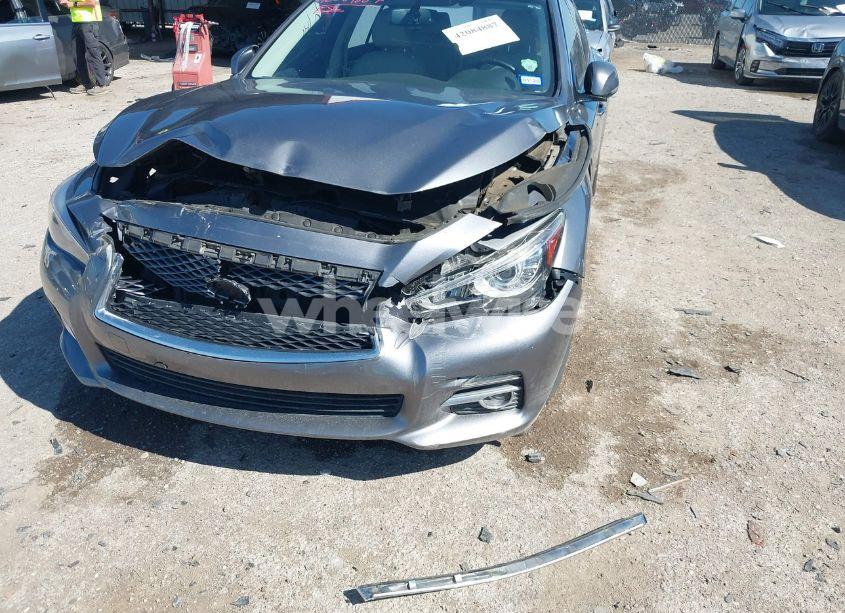 Photo 6 of 2015 Infiniti Q50 PREMIUM (VIN JN1BV7AR9FM408386)