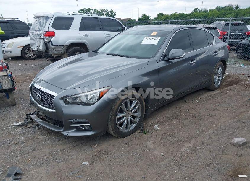 Photo 2 of 2015 Infiniti Q50 PREMIUM (VIN JN1BV7AR9FM412471)