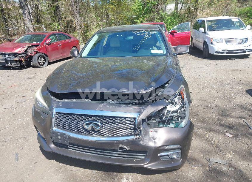 Photo 12 of 2014 Infiniti Q50 PREMIUM (VIN JN1BV7ARXEM684719)