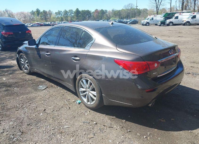 Photo 3 of 2014 Infiniti Q50 PREMIUM (VIN JN1BV7ARXEM684719)