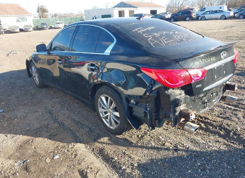 Photo 3 of 2014 Infiniti Q50 PREMIUM (VIN JN1BV7ARXEM692089)