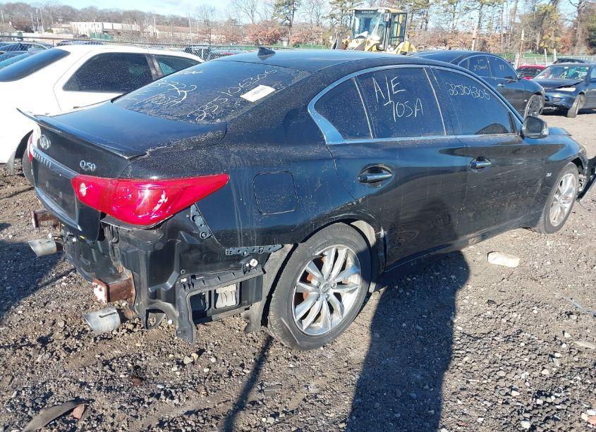 Photo 4 of 2014 Infiniti Q50 PREMIUM (VIN JN1BV7ARXEM692089)