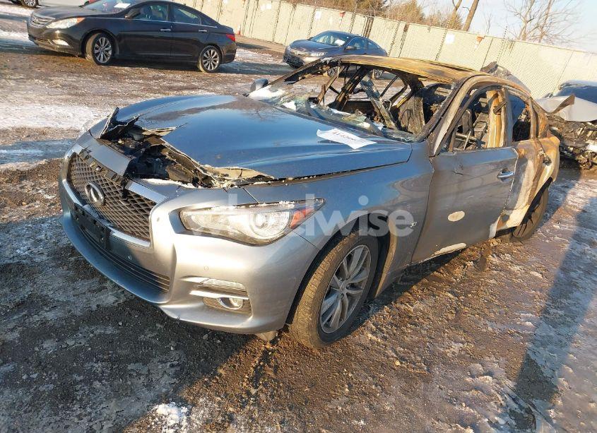 Photo 2 of 2014 Infiniti Q50 PREMIUM (VIN JN1BV7ARXEM700451)