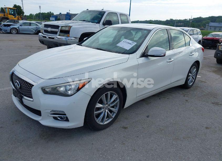 Photo 2 of 2015 Infiniti Q50 PREMIUM (VIN JN1BV7ARXFM391498)