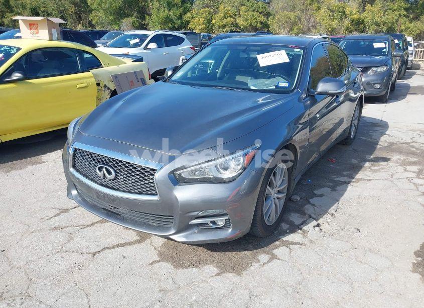 Photo 2 of 2015 Infiniti Q50 (VIN JN1BV7ARXFM415766)