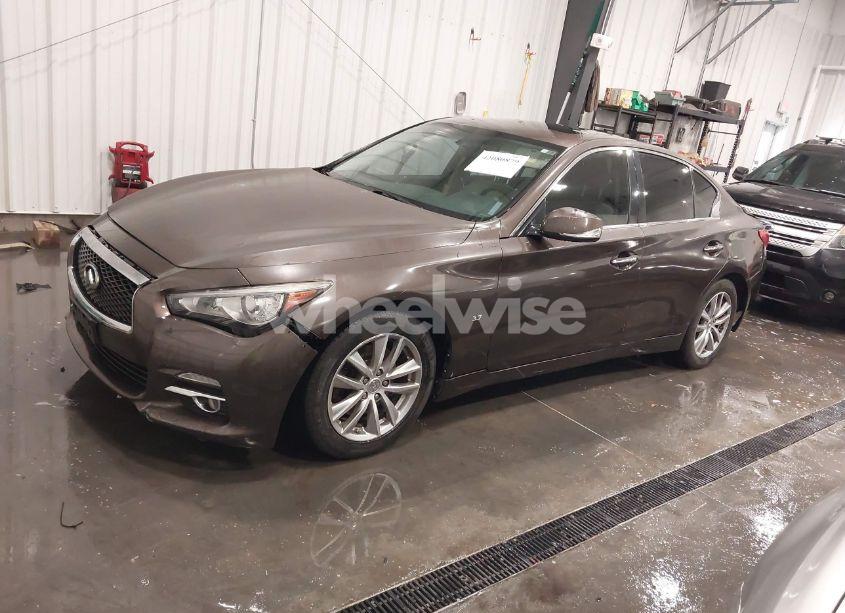 Photo 2 of 2015 Infiniti Q50 PREMIUM (VIN JN1BV7ARXFM418280)