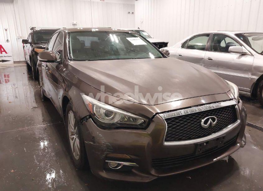 Photo 6 of 2015 Infiniti Q50 PREMIUM (VIN JN1BV7ARXFM418280)