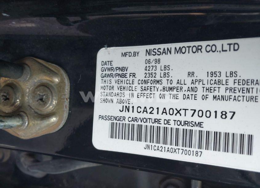 Photo 9 of 1999 Nissan Maxima GLE/GXE/SE/SE-L (VIN JN1CA21A0XT700187)